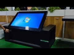 43 इंच स्मार्ट इंटरएक्टिव टच स्क्रीन टेबल एलसीडी डिस्प्ले इन्फ्रारेड सेंसर