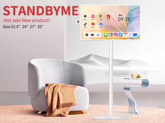 वीटो 27 इंच एंड्रॉयड टच स्क्रीन पोर्टेबल टीवी 2K स्मार्ट मोबाइल डिस्प्ले 5 या 9 घंटे की बैटरी के साथ