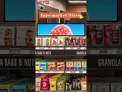 ग्लास फ्रेम दो तरफा डिस्प्ले, कंसुल में आपका स्वागत है,